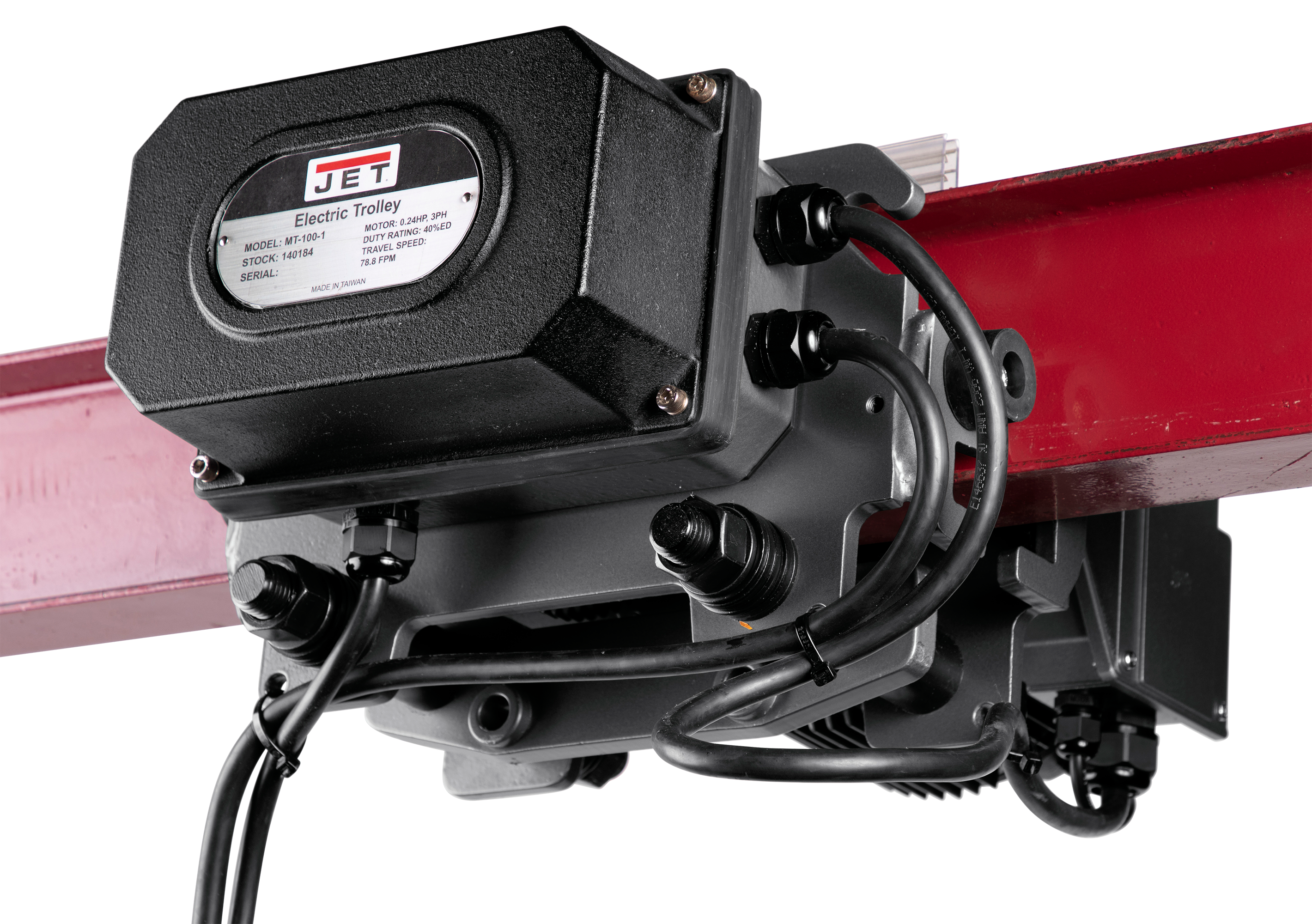 JET MT Series Two-Speed Motorized Trolley