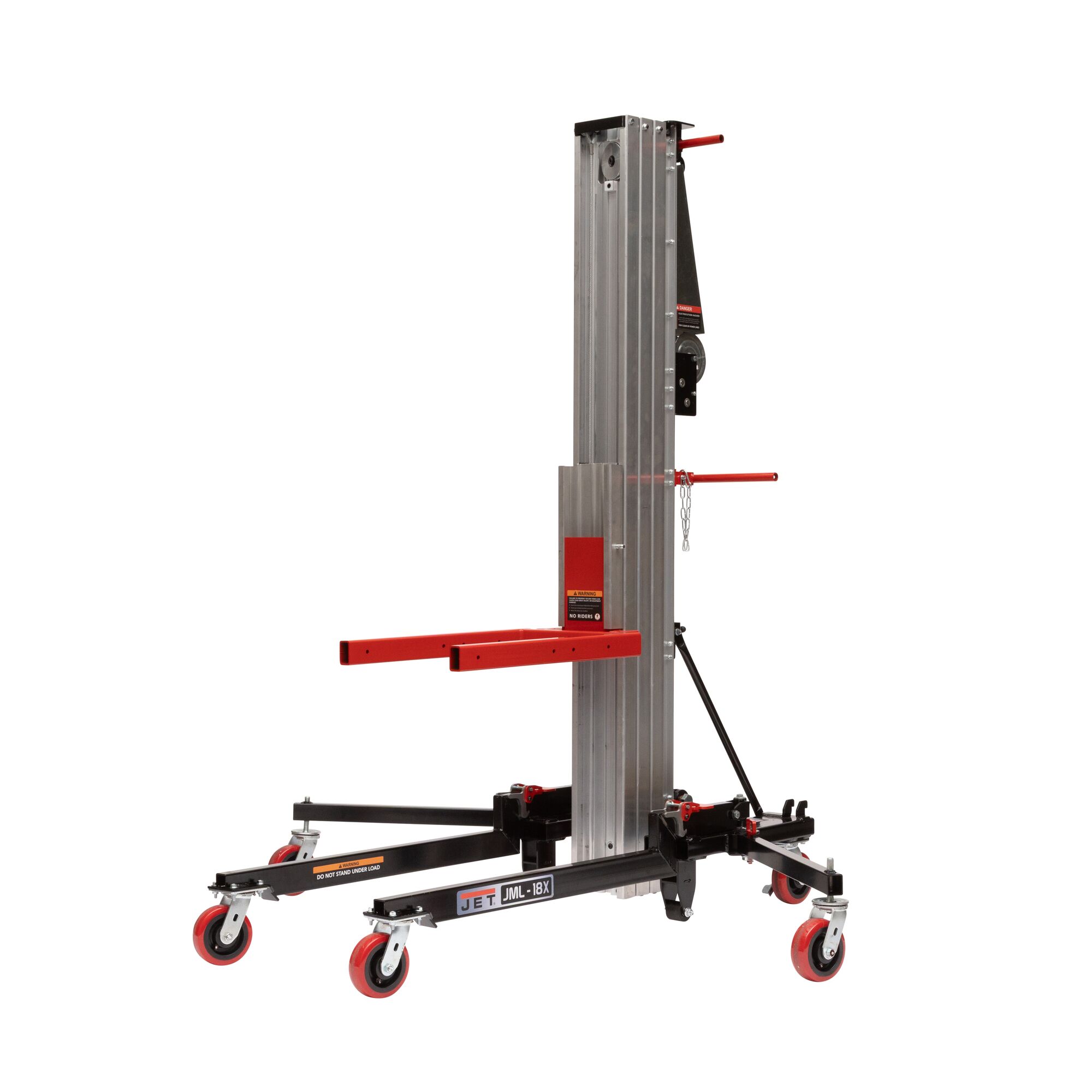 JET JML-18X Material Lift — 650 lb, 18' Lift Height