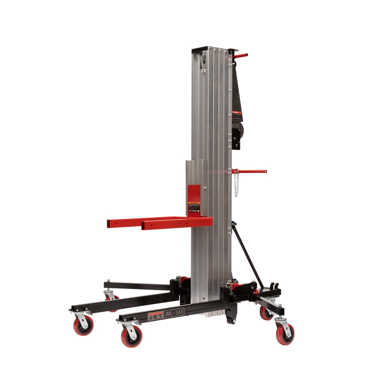 JET JML-24X Material Lift — 650 lb, 24' Lift Height