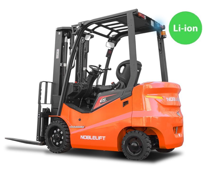 NobleLift OMEGA50 Li / OMEGA65 Li Lithium Cushion Tire Forklift