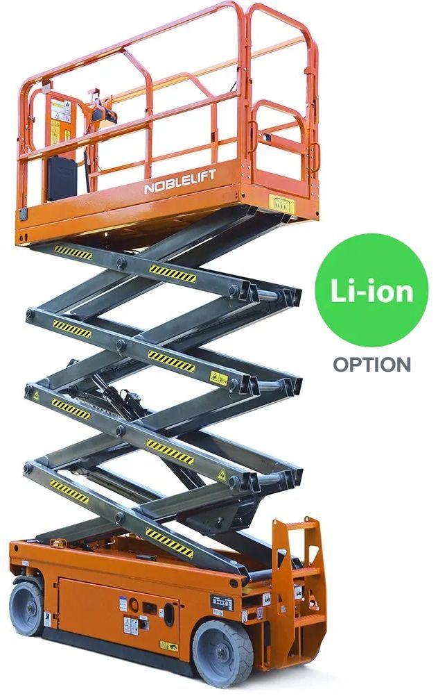 NobleLift SC3345E / SC3945E Self-Propelled Scissor Lift