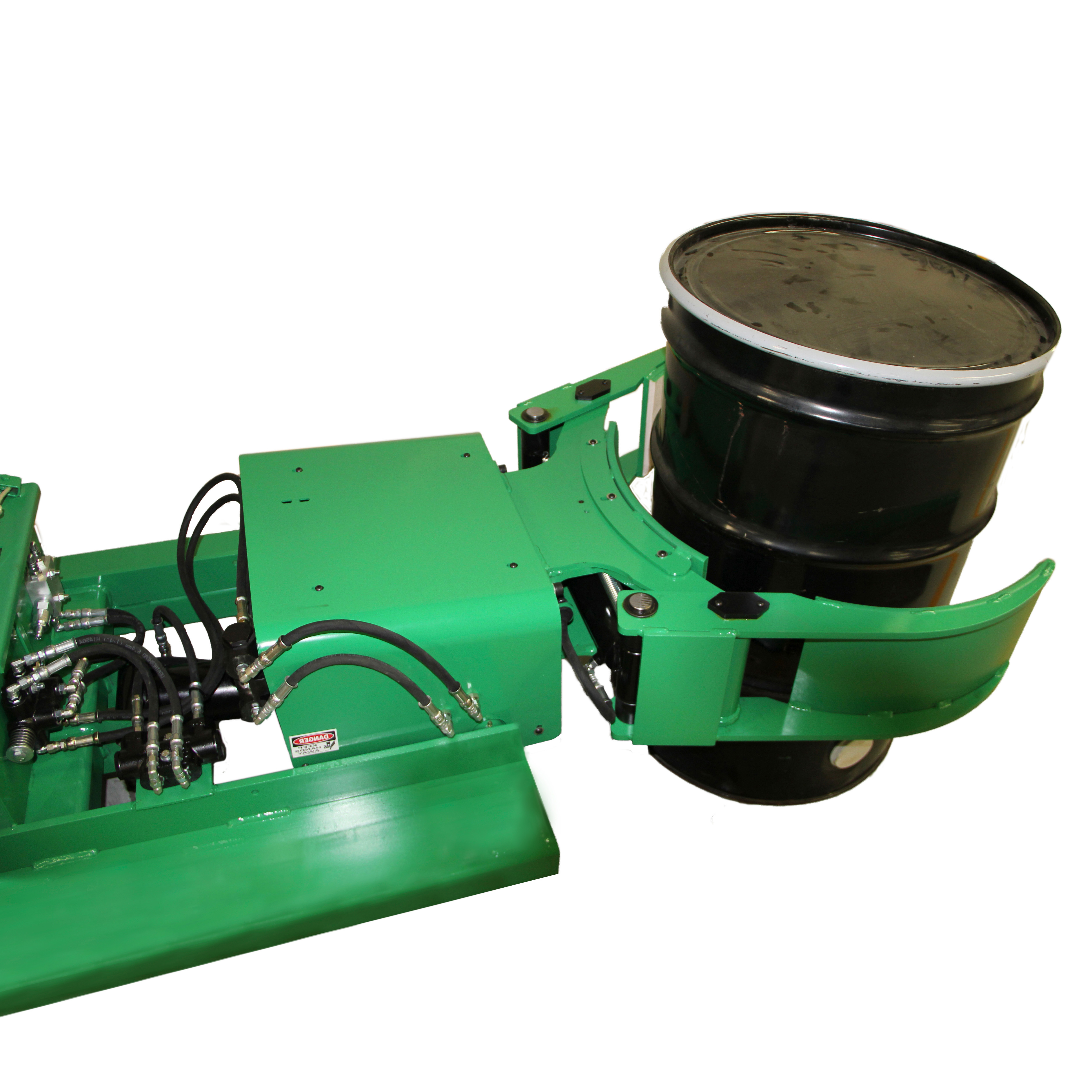 Valley Craft Drum Clamp & Rotate Forklift Attachment