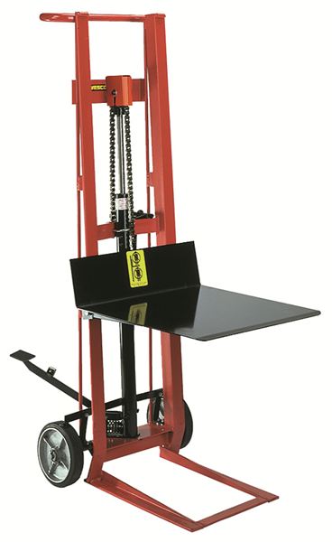 Wesco Two Wheeled Hydraulic Steel Pedalift