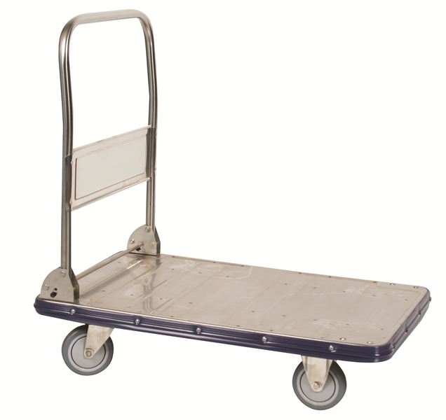 Wesco Stainless Steel Folding Handle Truck
