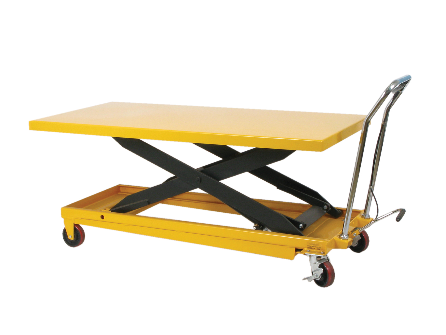 Wesco LDT Long-Deck Scissors Table