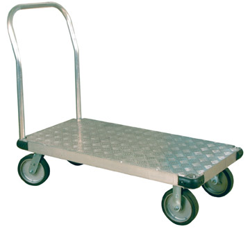 Wesco Light Duty Thrifty Aluminum Tread Platform Truck