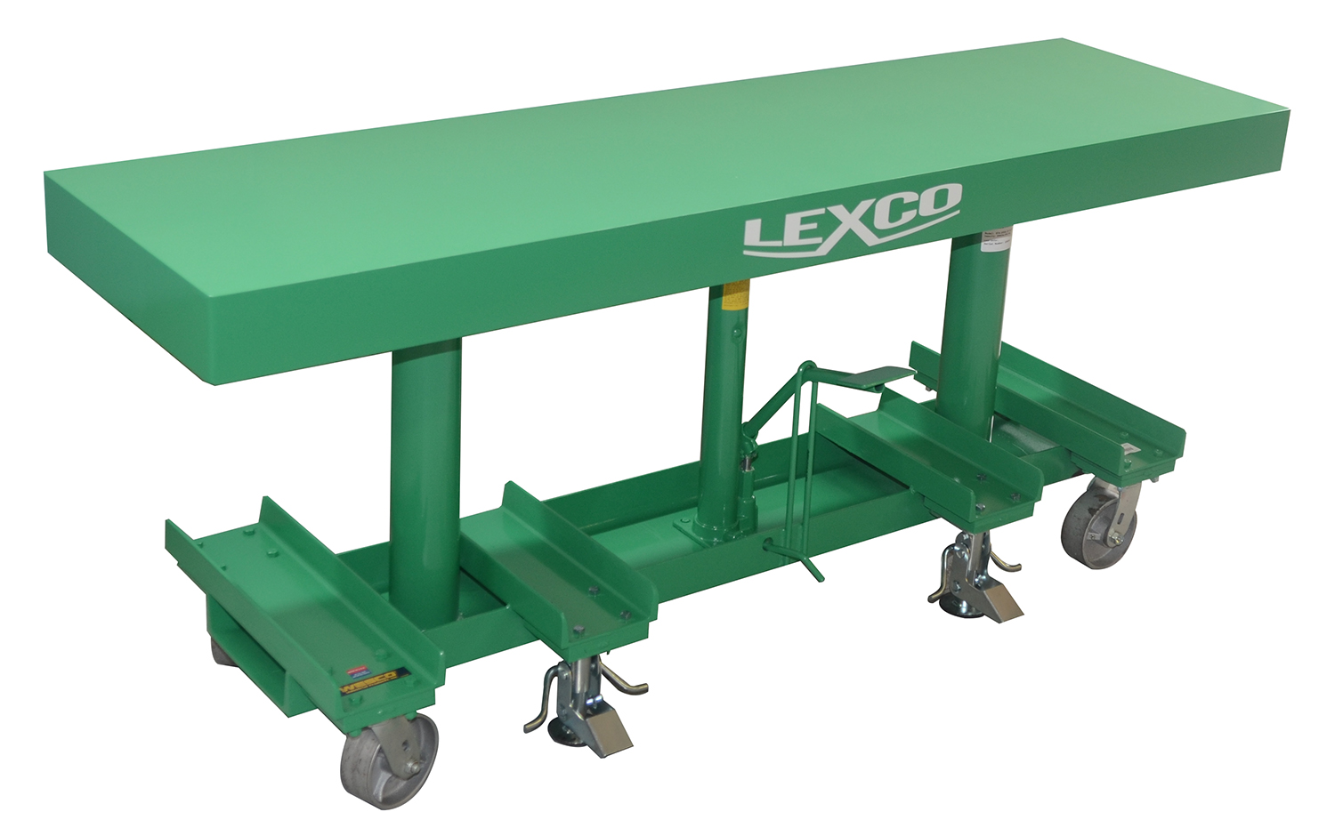 Wesco STN Stainless Long-Deck Lexco Lift Table